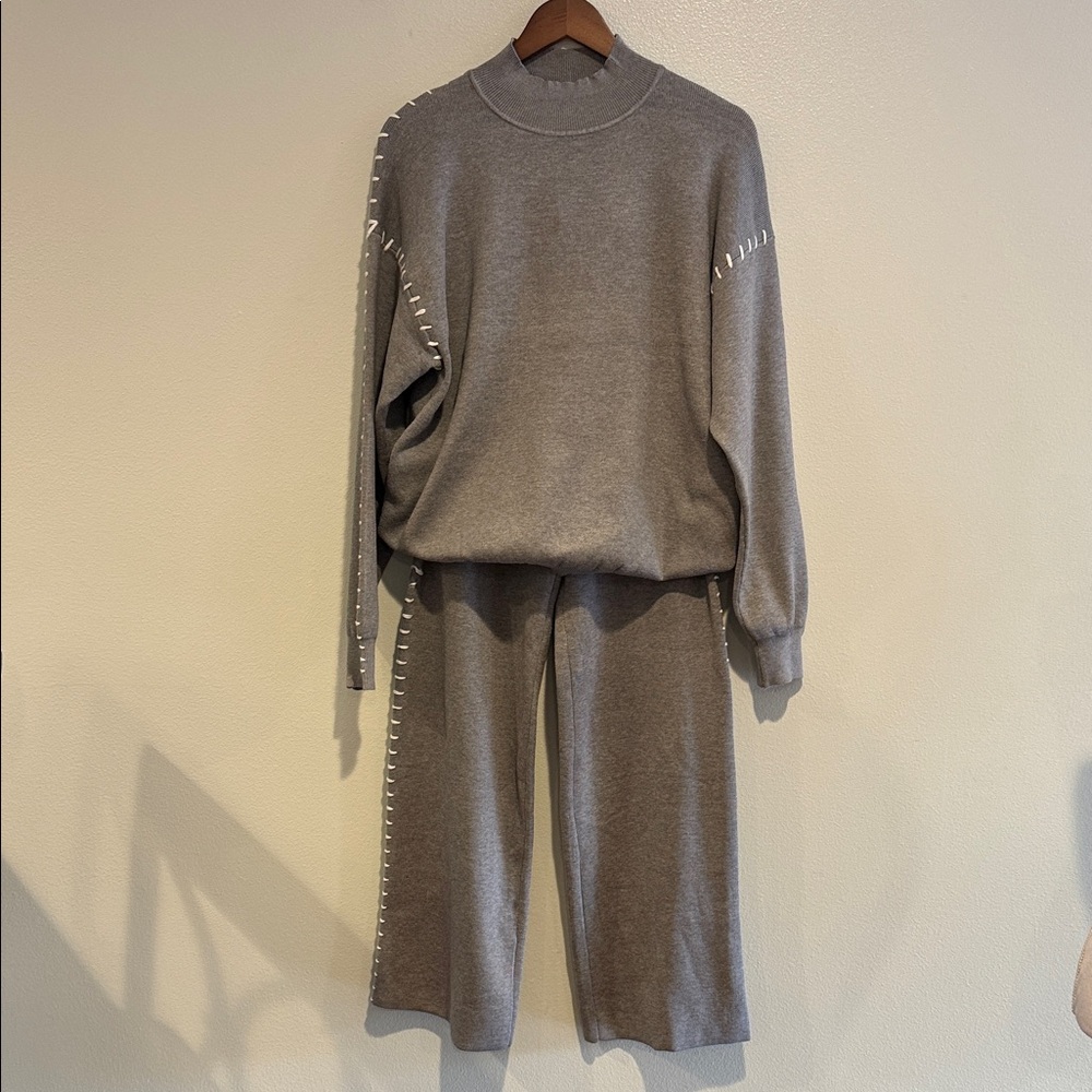 CHERIE COLBETTE  NWTS WIDE Leg Pants & TOP JUMPSUIT SET… ABSOLUTELY GORGEOUS